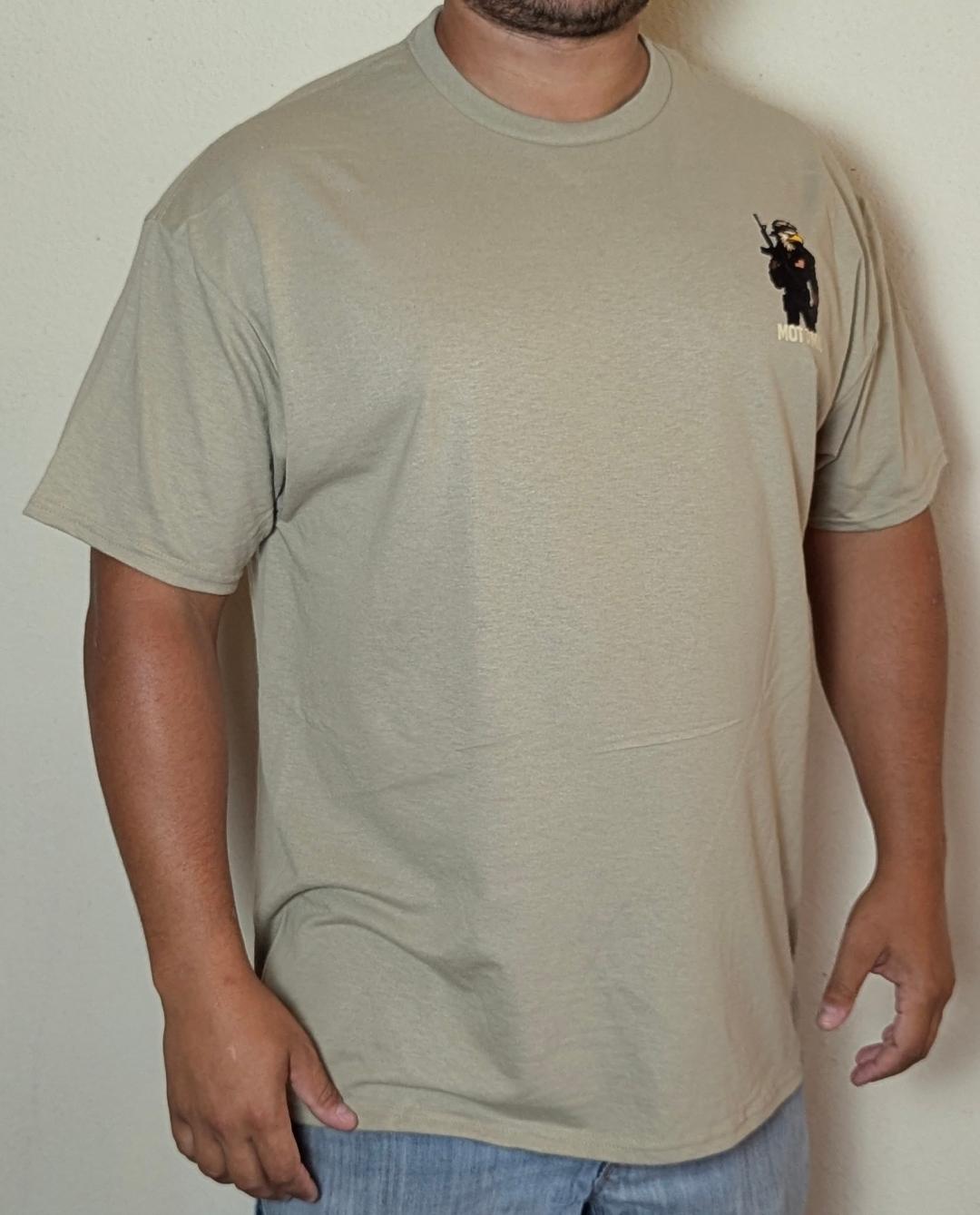 In The Shadow Of Giants, We Serve Launch T-Shirt